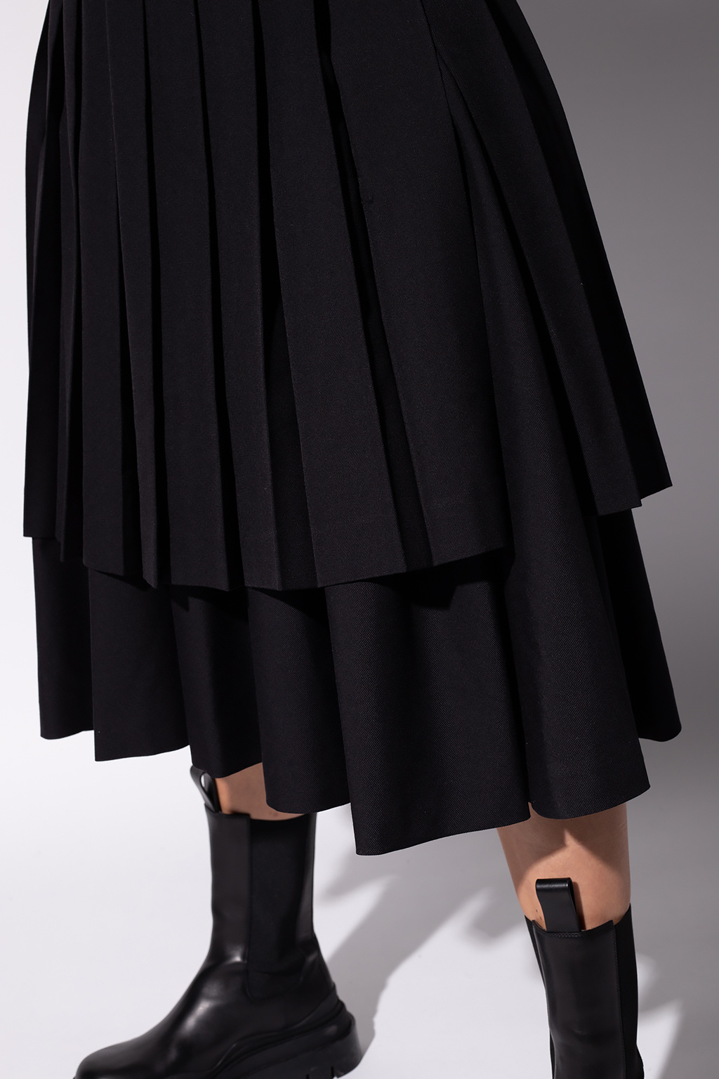 Comme des Garçons Noir Kei Ninomiya Double-layered skirt | Women's